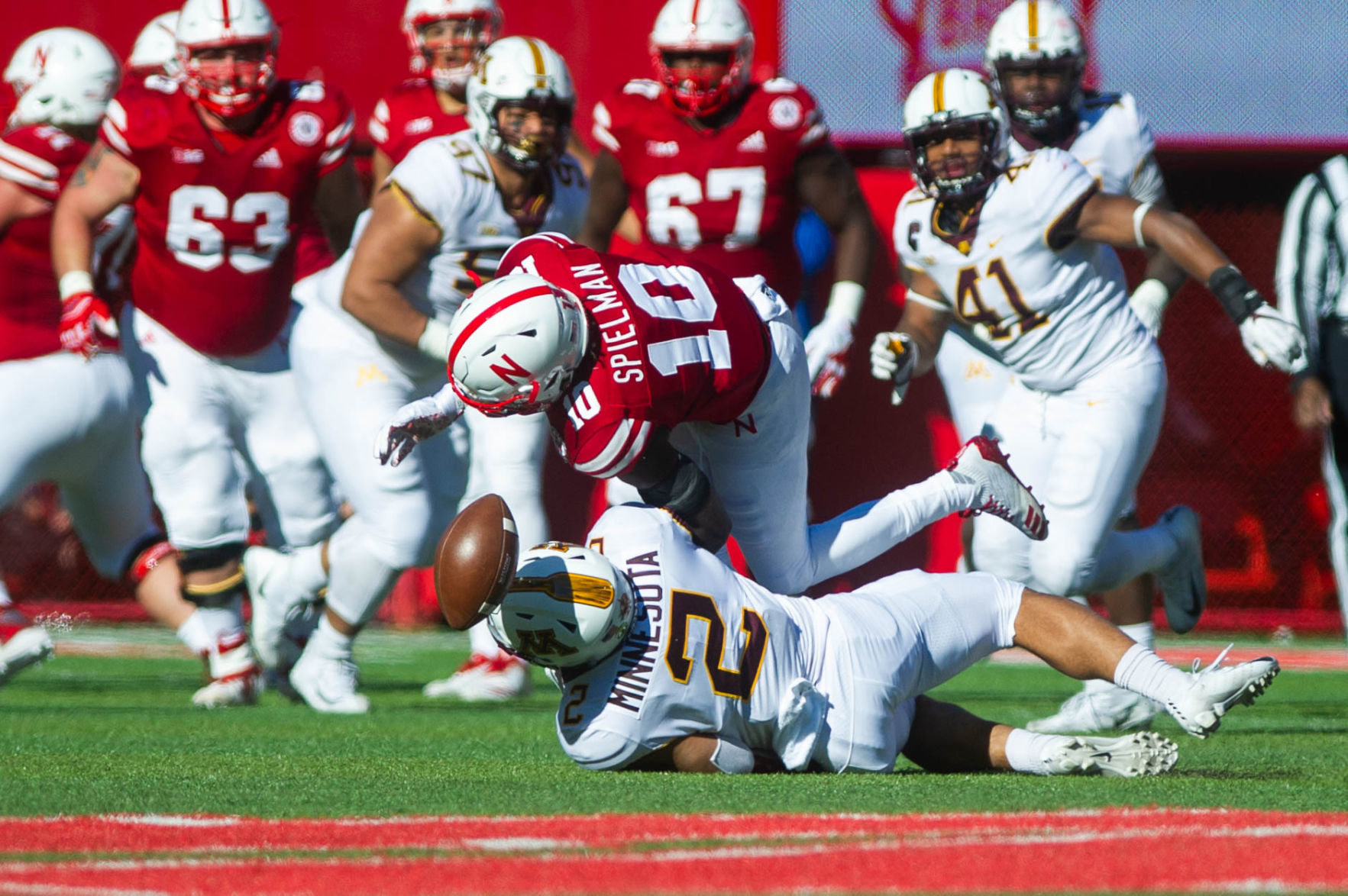 NU football vs. Minnesota, 10/20/18